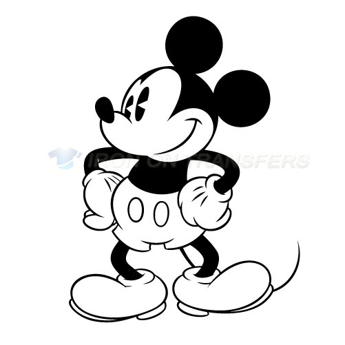 Mickey Mouse Iron-on Stickers (Heat Transfers)NO.829